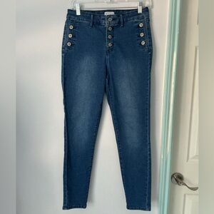 Sofia by Sofia Vergara Dark Blue Skinny Jeans Sz 6